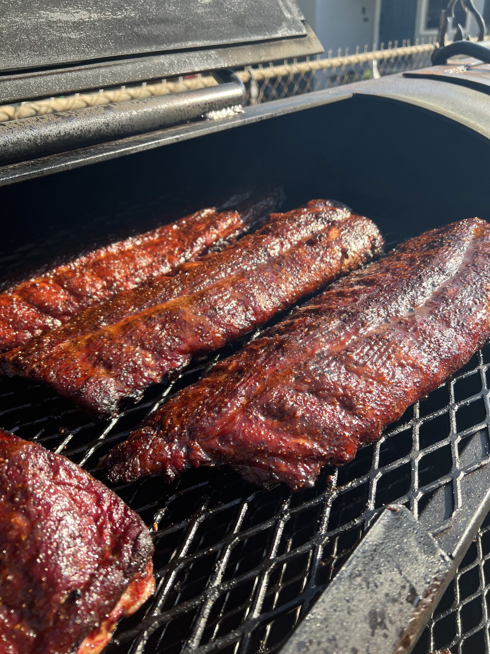 Smoked Rack of Lamb