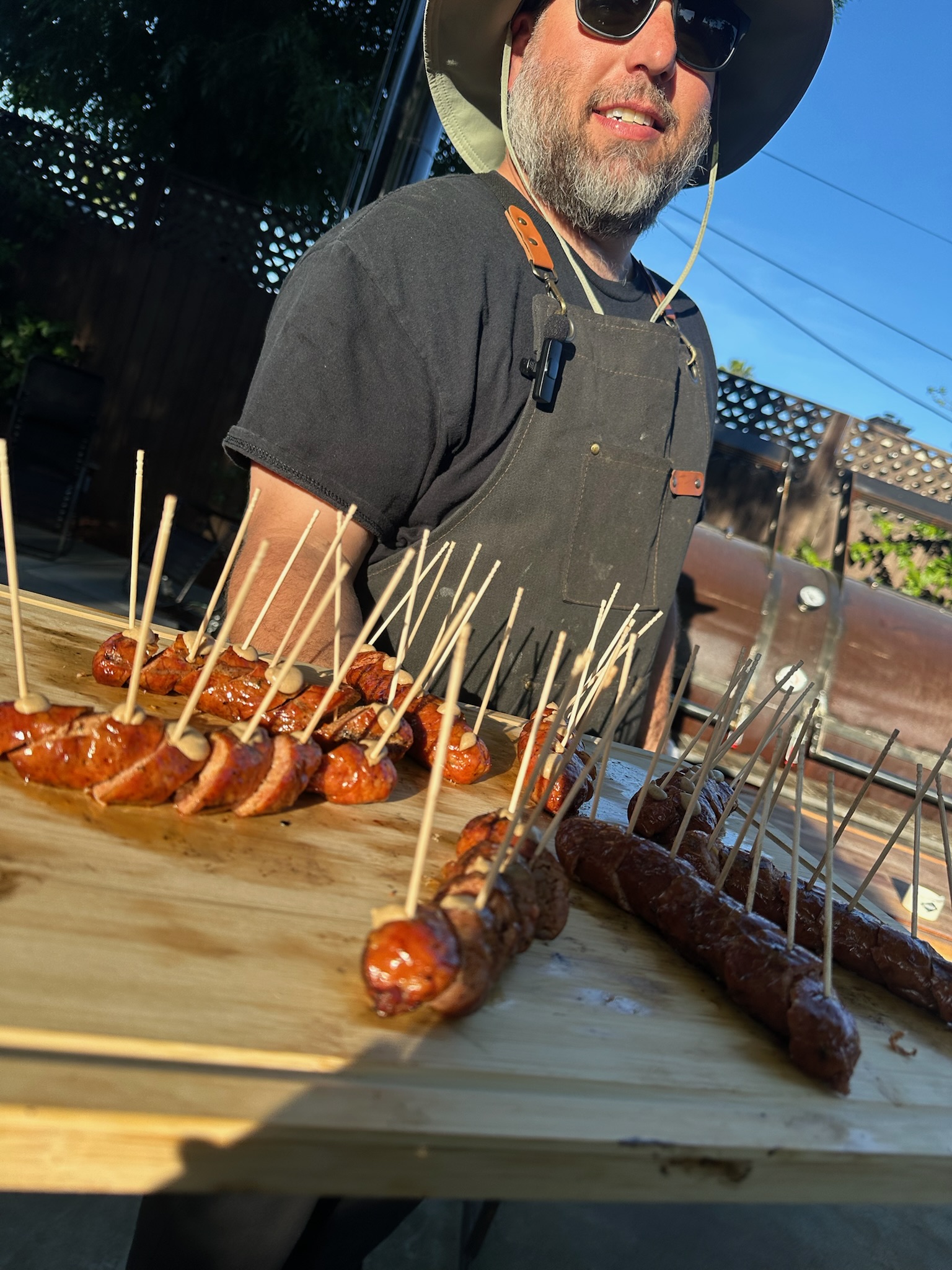 Smoked Hot Italian Sausage with Fennel